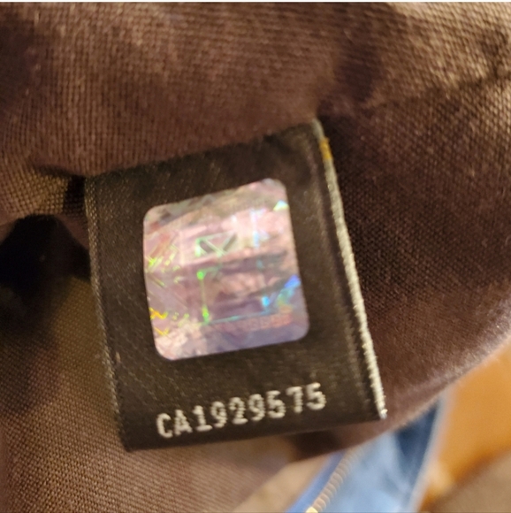 Fendi Blue Metallic Nubuck Medium Chains Tote Bag - Picture 11 of 16